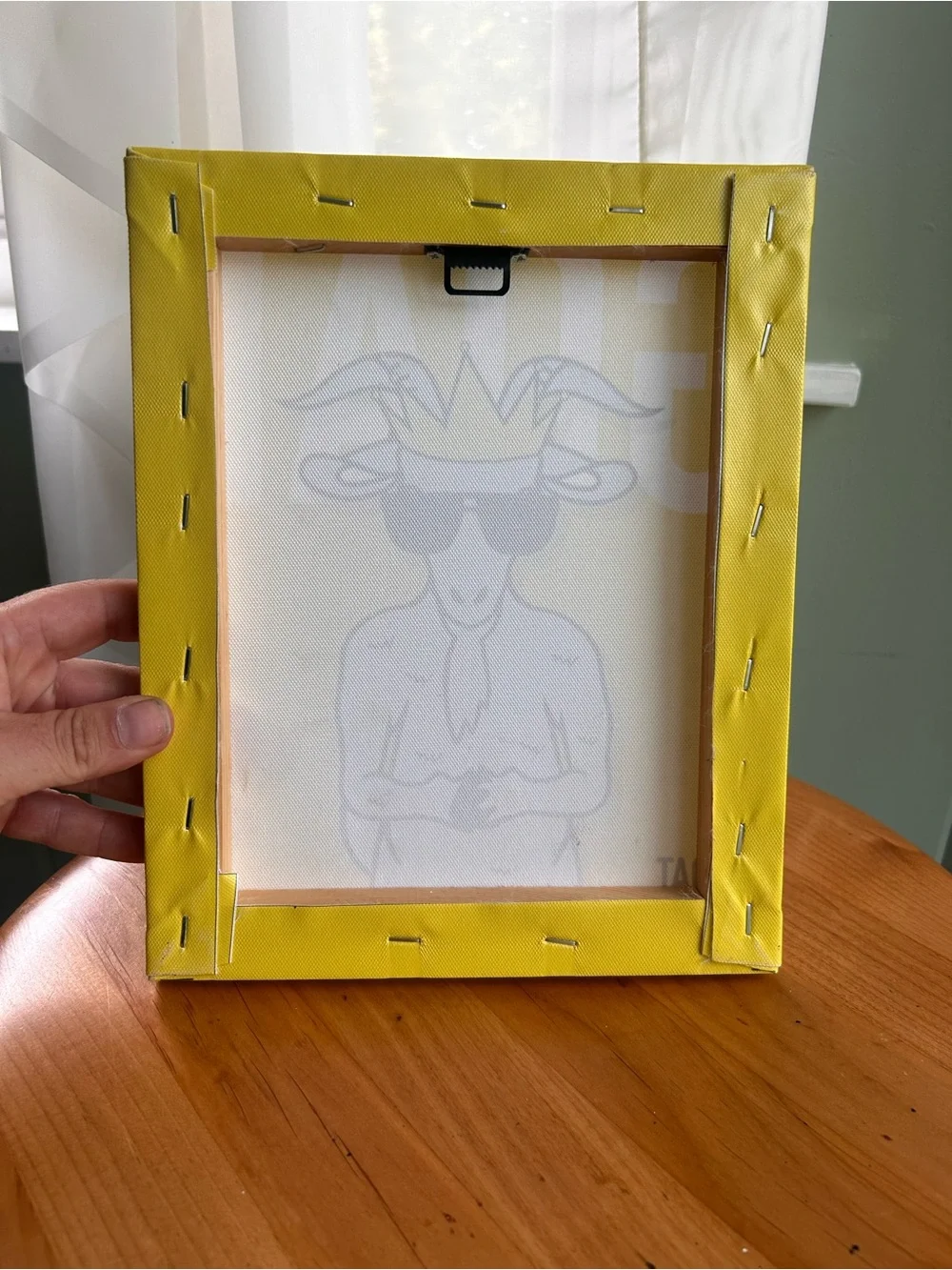 GOAT USA GOAT Canvas Wall Art 8x10 Funny Goat Crown Sunglasses Decor